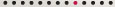 Керамическая плитка Dots Bianco listello